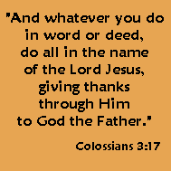 Colossians 3:17